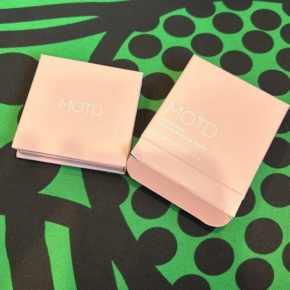 Brand new MOTD Cosmetics Blush Duo Modern Mauve face make up